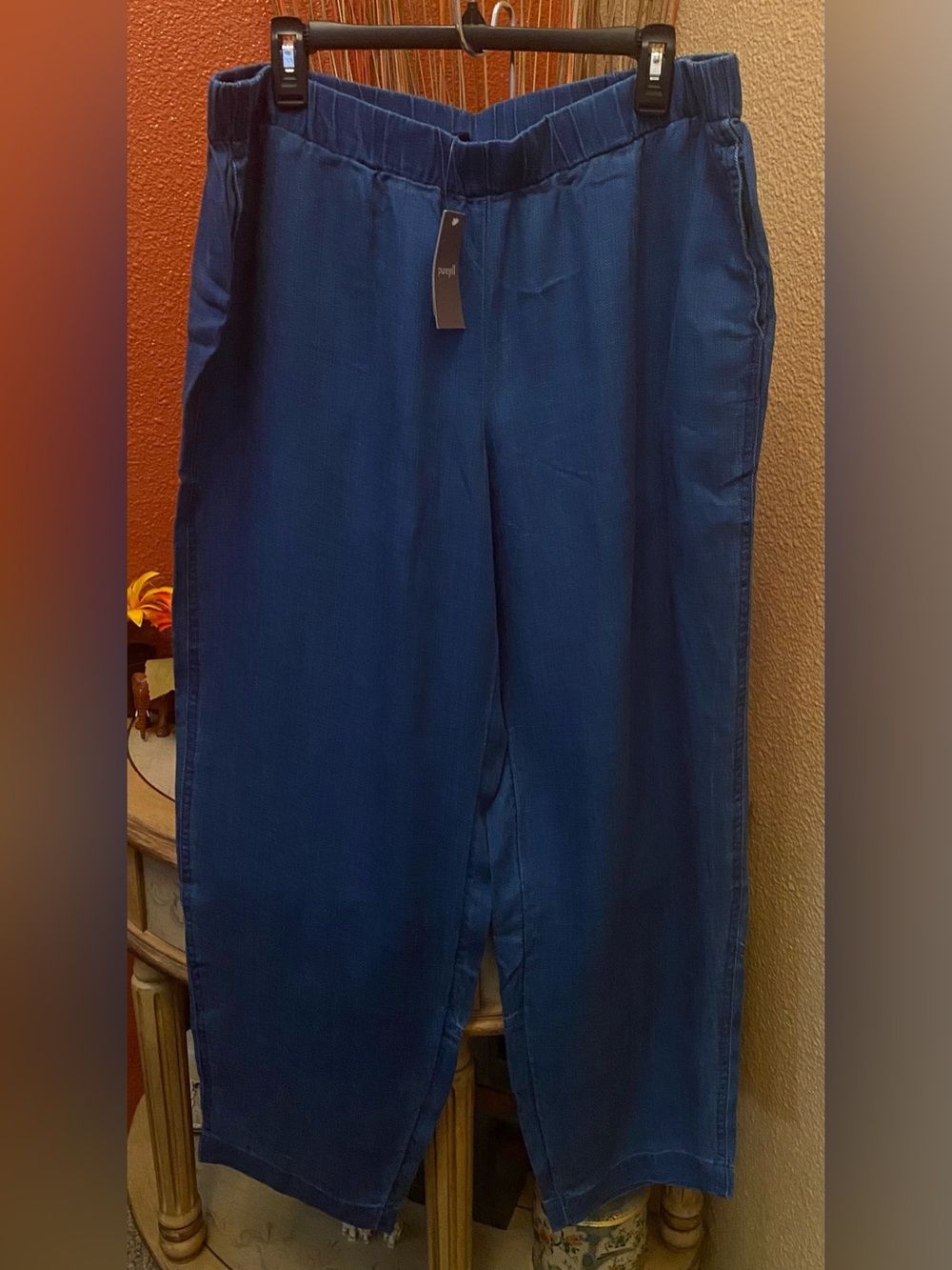 J Jill - NEW - PJ Tencel-Lyocell Lantern Shorewash Pullon Pant